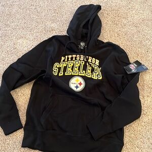 Pittsburgh Steelers 47 Brand Headline Hoodie NWT
